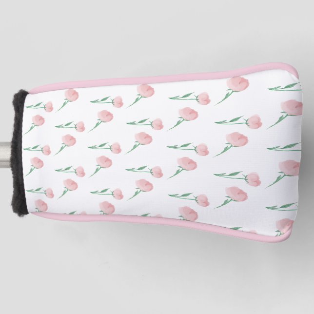 Hübsche Preppy Peongs Ladys Golf Headcover (Vorderseite)