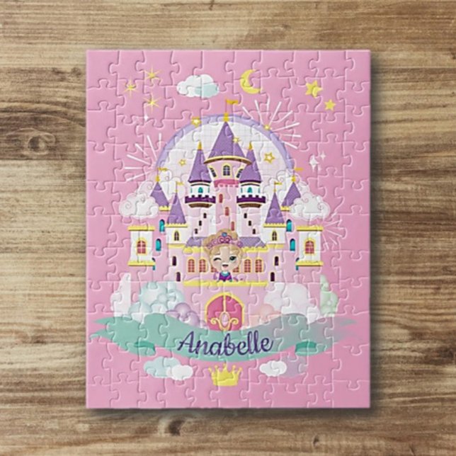 Hübsche Prinzessin Personalisiert Jigsaw Puzzle (Von Creator hochgeladen)