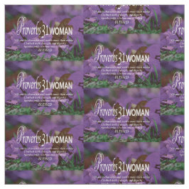 Hübsche PROVERBS 31 Lila Stoff