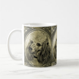 Hübsche Pudel-Kaffee-Tasse Tasse