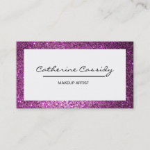 Hübsche PurpleGlitter Schein-Grenze,