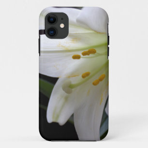 Hübsche, reine weiße Osterglockenblume in Schwarz Case-Mate iPhone Hülle