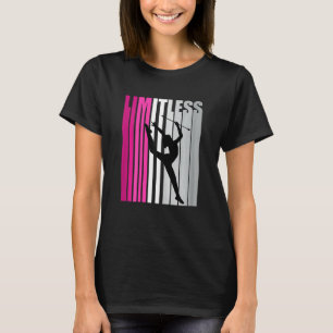 Hübsche Rhythmische Gymnastik Squad Girl Kid Pink T-Shirt