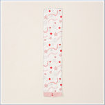 Hübsche Ribbons-Stars und Spiralen Schal<br><div class="desc">Hübsche Bänder Sterne und Spiralen Design. Rosa Palette.</div>