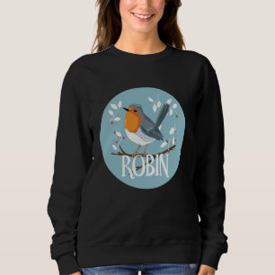 Hübsche Robin Costume für Vogelliebhaber Sweatshirt