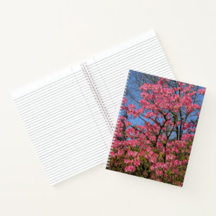 Hübsche rosa Azaleen Blumen Notizbuch