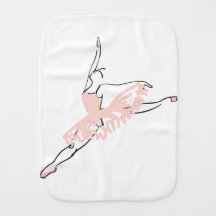 Hübsche rosa Ballerina