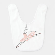 Hübsche rosa Ballerina