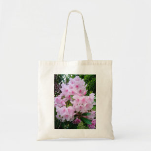 Hübsche rosa Blume Blumenstrauß Leinwand Beutel Tragetasche