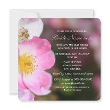 hübsche Rosa-Blume Brautparty