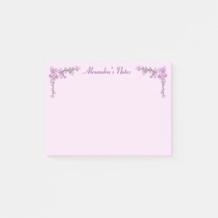 Hübsche rosa Kirschblüten Post-it Klebezettel
