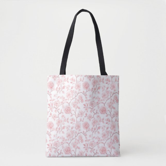 Hübsche rosa Rosen Blumen (Vorderseite)