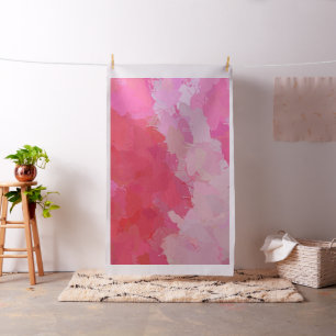 Hübsche rosa Schmetterlinge Stoff