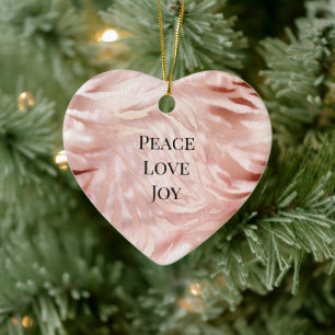 Hübsche Rosa Schwarze Rose Glam Zebra Tierdruck Keramik Ornament