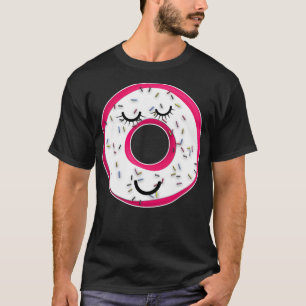 Hübsche rosa Süßigkeiten lustig T-Shirt
