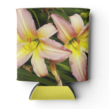 Hübsche rosa Taglilien Blumenkissen