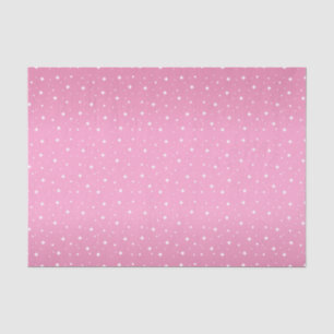 Hübsche rosa und weiße Sterne Seidenpapier