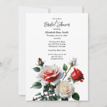 Hübsche rosa weiße rote Rosen Brautparty