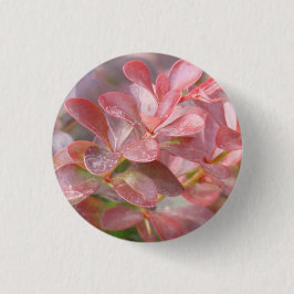Hübsche rosa Zweige Button