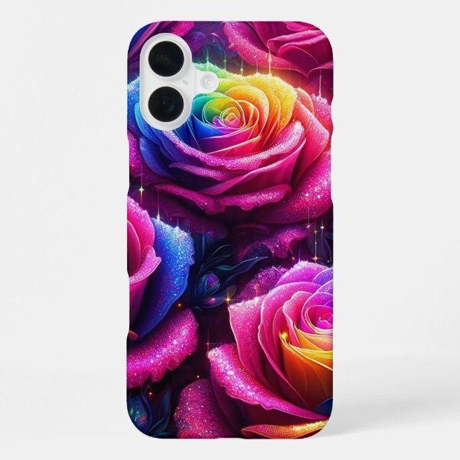 Hübsche Rose - Fall iPhone Hülle (Rückseite)