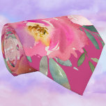 Hübsche Rose Floral Neck Tie Krawatte<br><div class="desc">Pink Blush Blume Schöne Blume Blumenstrauß Rose Neck Tie. Ideal für feierliche Anlässe und Hochzeiten!</div>