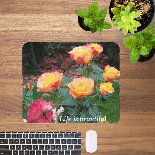 Hübsche Rose Mousepad (Von Creator hochgeladen)