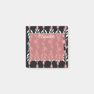 Hübsche Rose Post-it Klebezettel