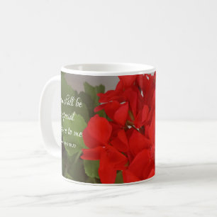 Hübsche Rote Blume Special Kaffeetasse