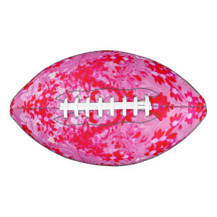 Hübsche rote Blumen Football