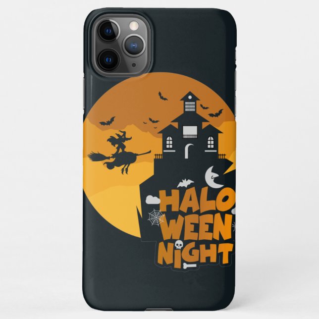 Hübsche Rotzunge Broom gegen Vollmond iPhone Hülle (Rückseite)