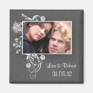 hübsche Save-the-Date-Magnete Magnet
