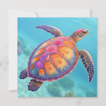 Hübsche Schildkröte