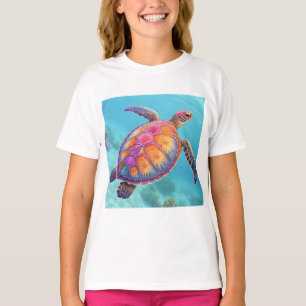Hübsche Schildkröte T-Shirt