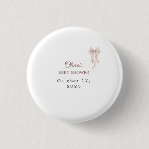 Hübsche Schleife Button
