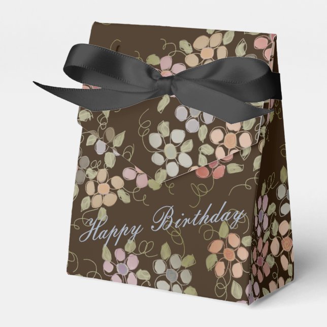 Hübsche Schokolade Geschenkschachtel (Vorderseite)