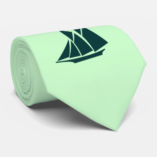 Hübsche Schooner-Insignie-Krawatte Krawatte