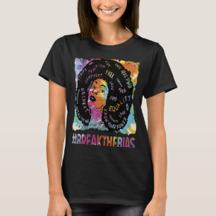 Hübsche Schwarze Geschichte Bruch der Bias 5 T-Shirt