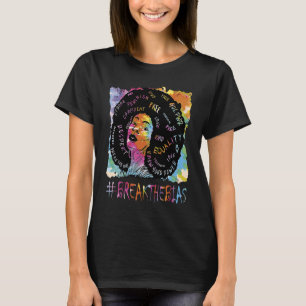 Hübsche Schwarze Geschichte Frauen brechen das Bia T-Shirt