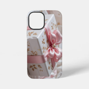 hübsche Seiden-Roségeschenkbox iPhone 12 Mini Hülle