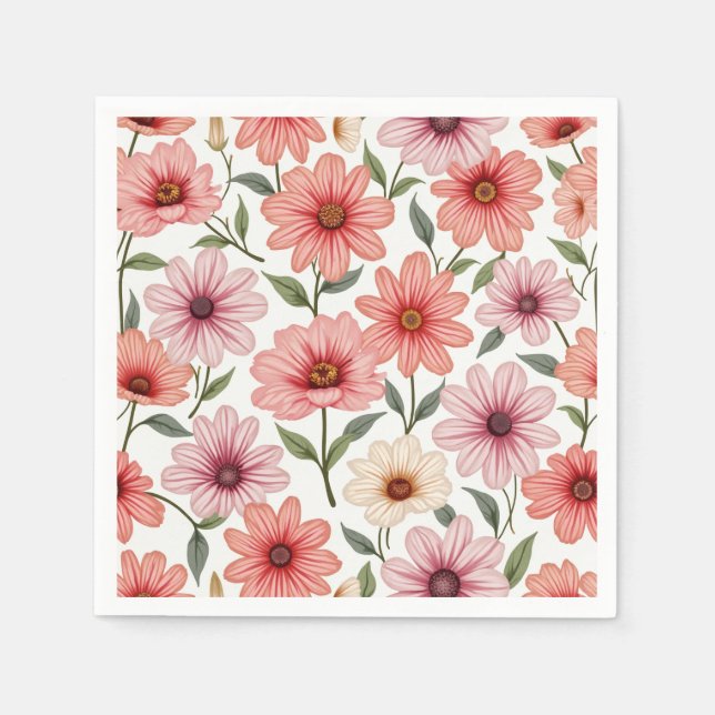 hübsche Serviette (Vorderseite)