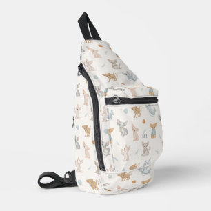 Hübsche Sphynx-Katzen-Muster-Tasche mit individuel Crossbody Bag