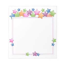 Hübsche Stachelrahmen Notizblock