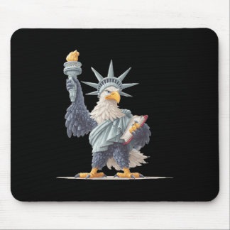 Hübsche Statuenkostüme für Patriotische Kleidung L Mousepad