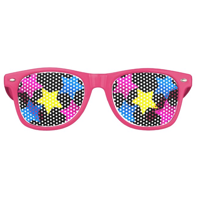 hübsche Sternenschatten Partybrille (Vorderseite)