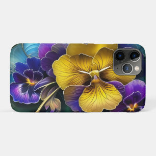 Hübsche Stiefmütterchen Case-Mate iPhone Hülle