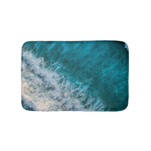 Hübsche Strandlandschaft Badematte