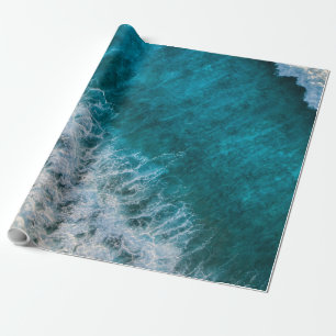 Hübsche Strandlandschaft Geschenkpapier