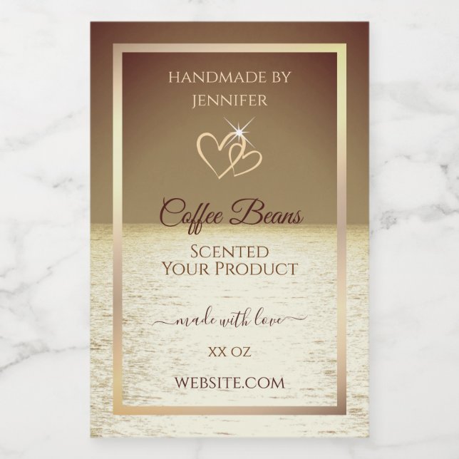 Hübsche Sun über die Etiketten für Ocean Design-Pr (Einzelnes Label)