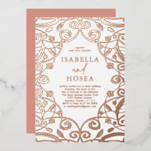 Hübsche Sweet Rose Gold Blumenstrauß Hochzeit