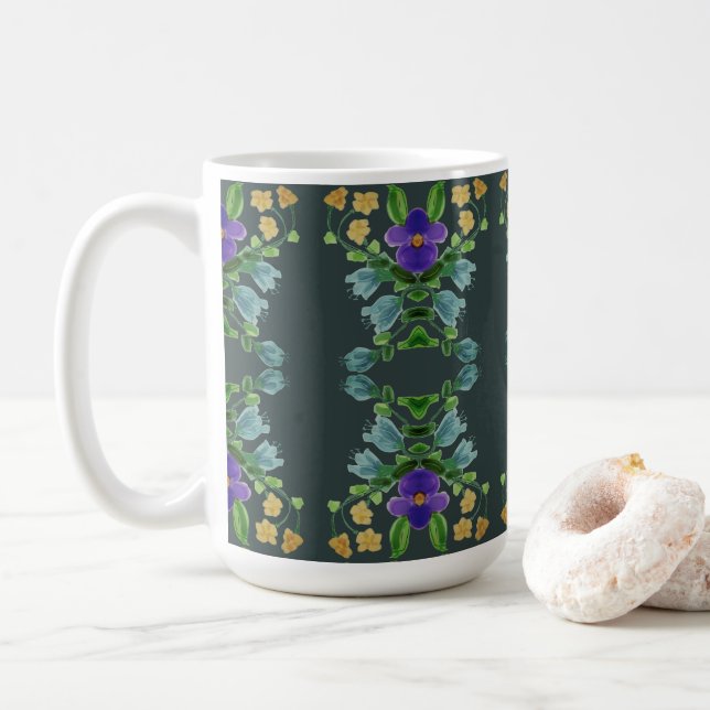 Hübsche Tasse für großen Kaffee (Mit Donut)
